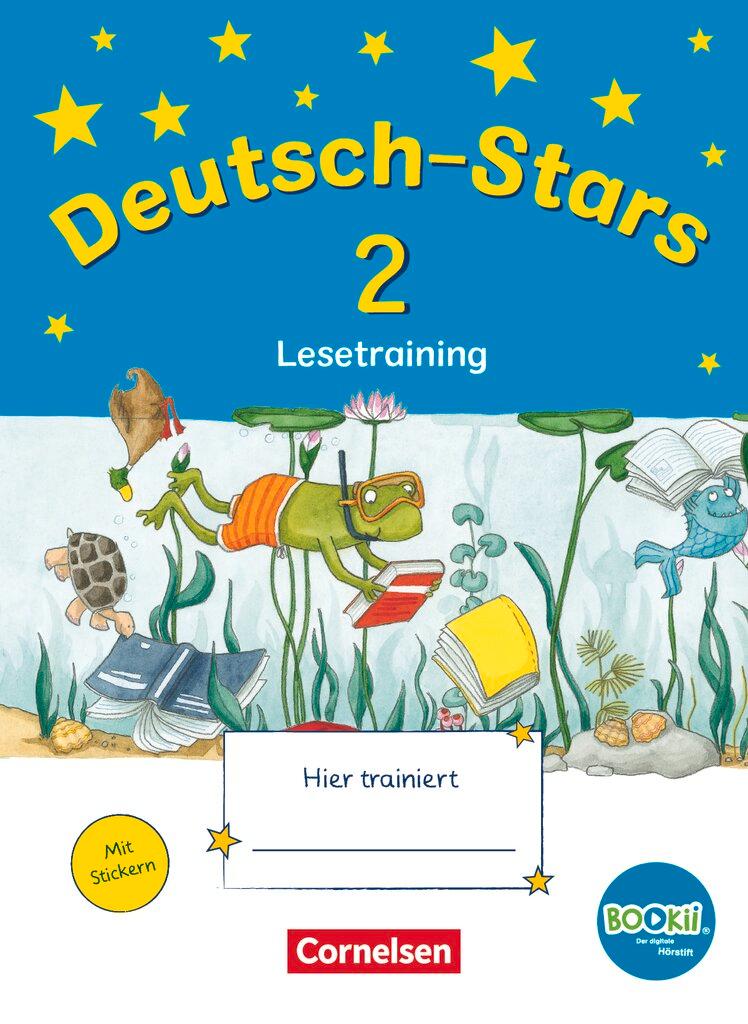 Cover: 9783637017597 | Deutsch-Stars - BOOKii-Ausgabe - 2. Schuljahr. Lesetraining....