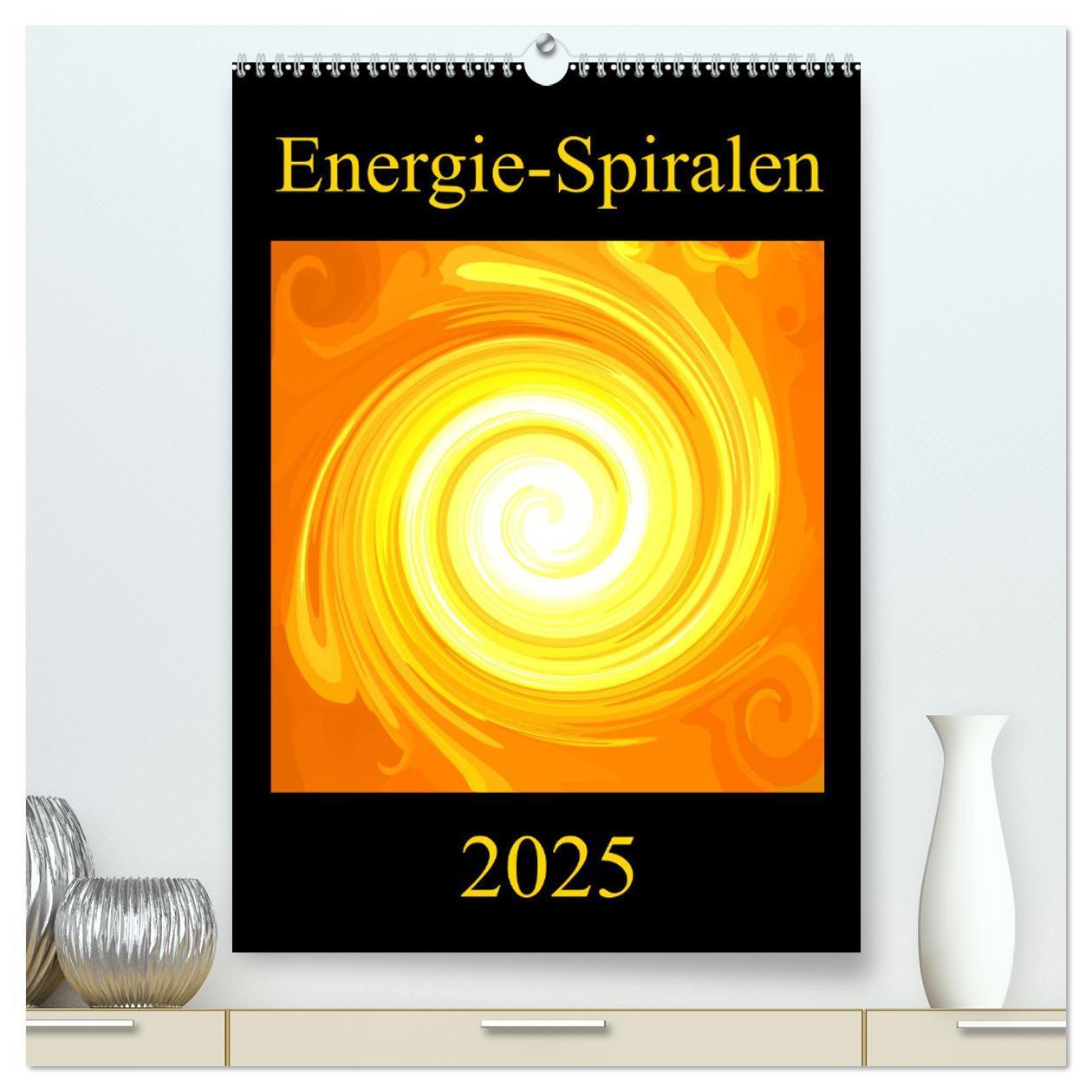 Cover: 9783457168783 | Energie-Spiralen 2025 (hochwertiger Premium Wandkalender 2025 DIN...