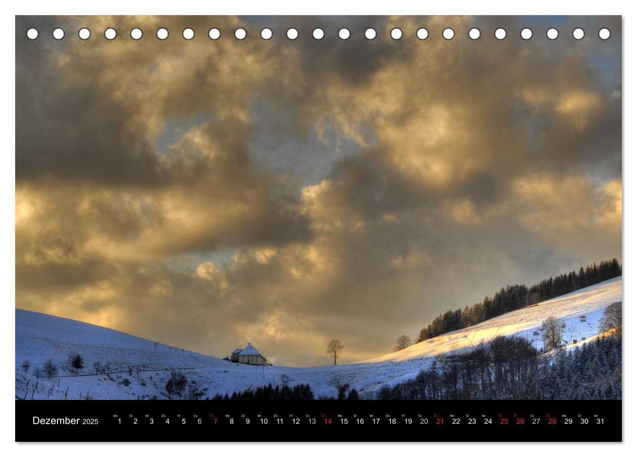 Bild: 9783435674930 | Romantischer Schwarzwald (Tischkalender 2025 DIN A5 quer), CALVENDO...