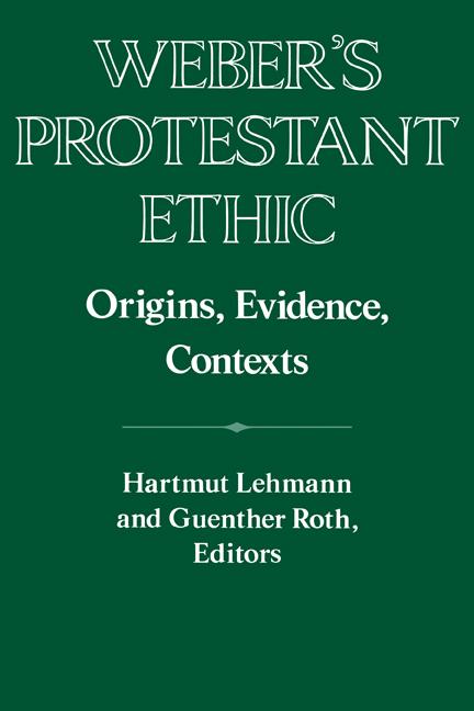 Cover: 9780521558297 | Weber's Protestant Ethic | Origins, Evidence, Contexts | Taschenbuch