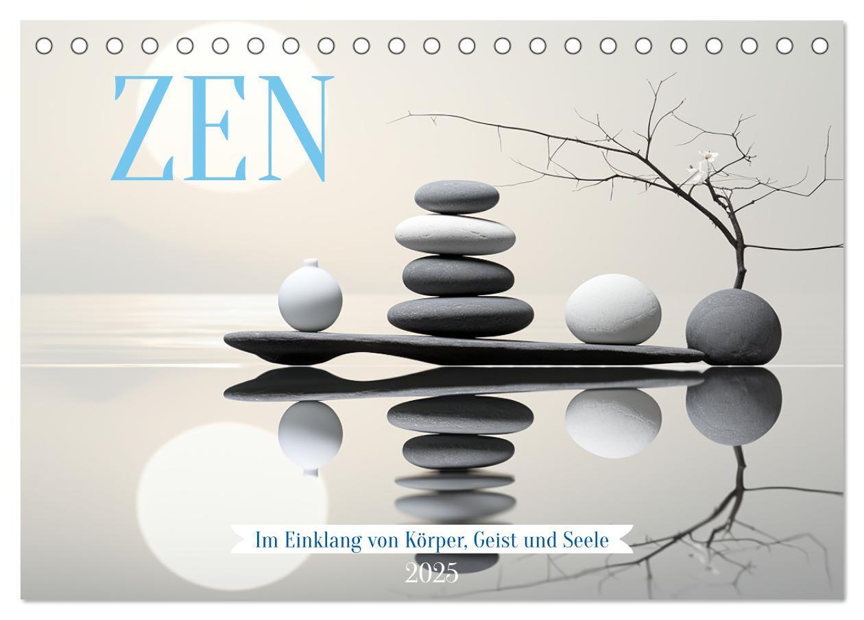 Cover: 9783383871924 | Zen (Tischkalender 2025 DIN A5 quer), CALVENDO Monatskalender | Illgen