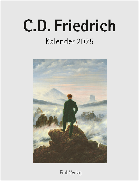 Cover: 9783771720438 | Caspar David Friedrich 2025 | Kunst-Einsteckkalender | Friedrich