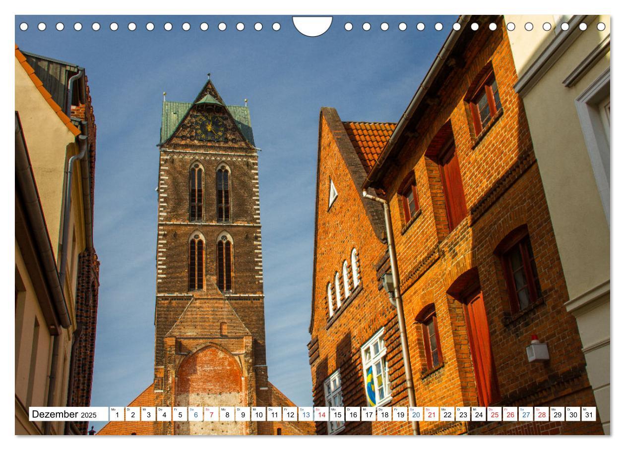 Bild: 9783435477012 | Stadt Wismar 2025 (Wandkalender 2025 DIN A4 quer), CALVENDO...