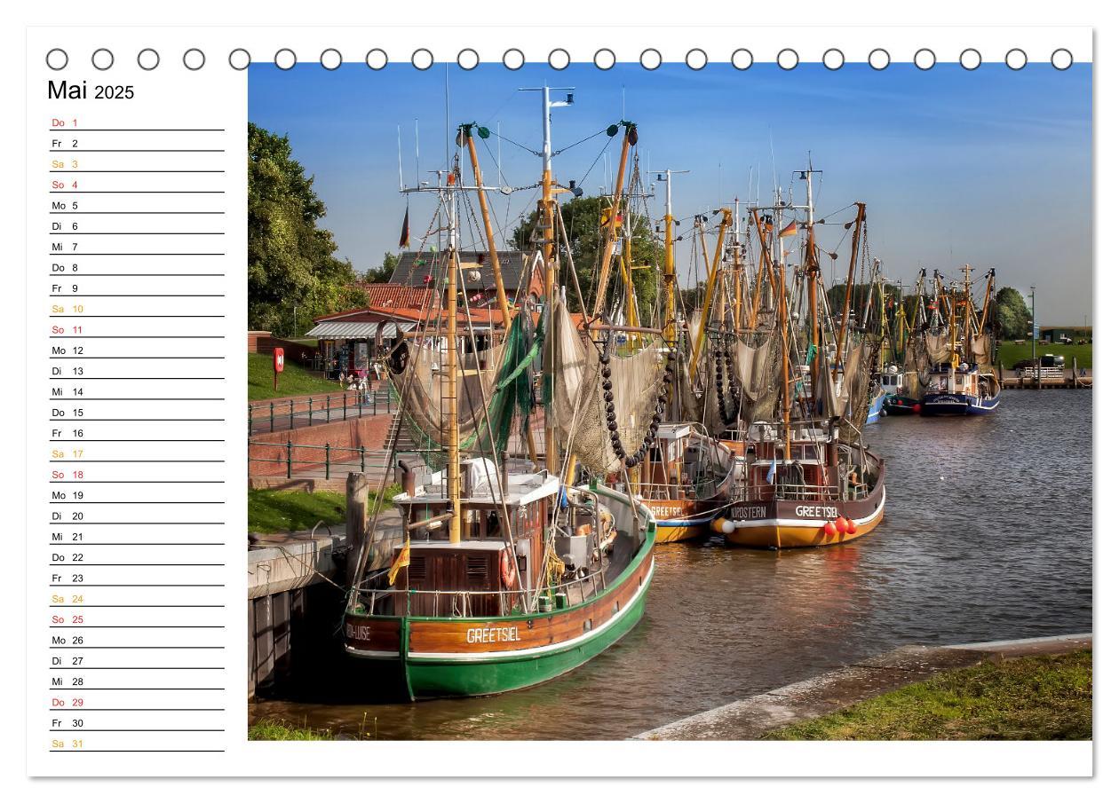 Bild: 9783457239681 | Ostfriesland - maritim pur (Tischkalender 2025 DIN A5 quer),...