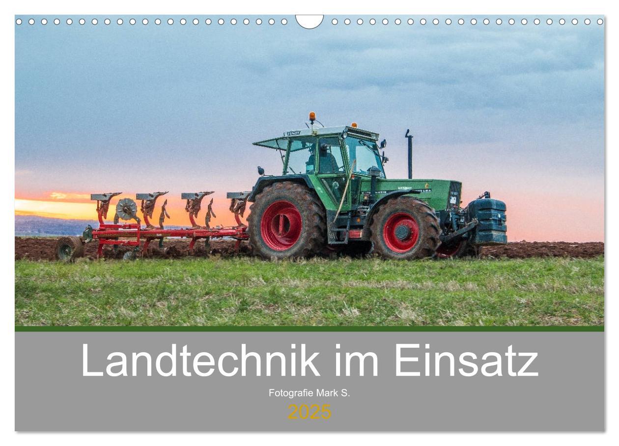 Cover: 9783435173600 | Landtechnik im Einsatz (Wandkalender 2025 DIN A3 quer), CALVENDO...