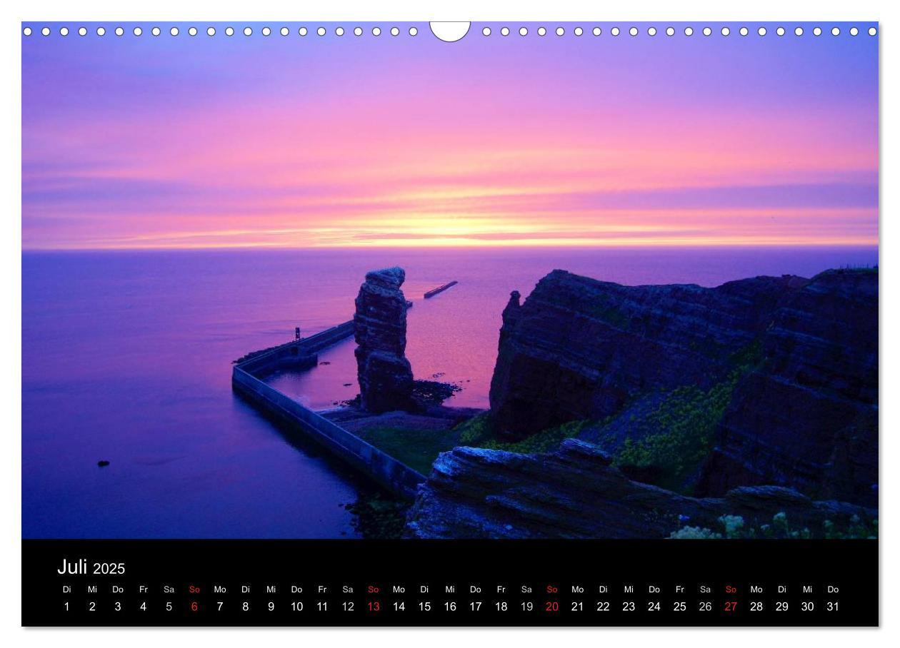 Bild: 9783435806362 | Abend in Helgoland (Wandkalender 2025 DIN A3 quer), CALVENDO...