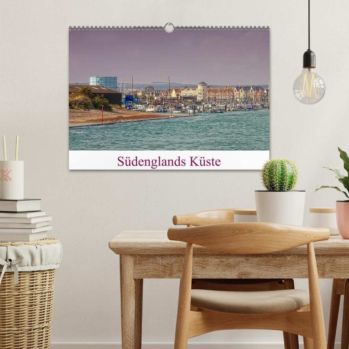 Bild: 9783435628995 | Südenglands Küste (Wandkalender 2025 DIN A3 quer), CALVENDO...