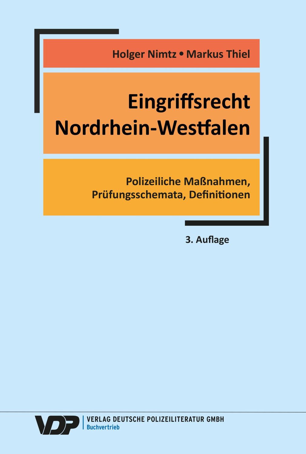 Cover: 9783801109387 | Eingriffsrecht Nordrhein-Westfalen | Holger Nimtz (u. a.) | Buch