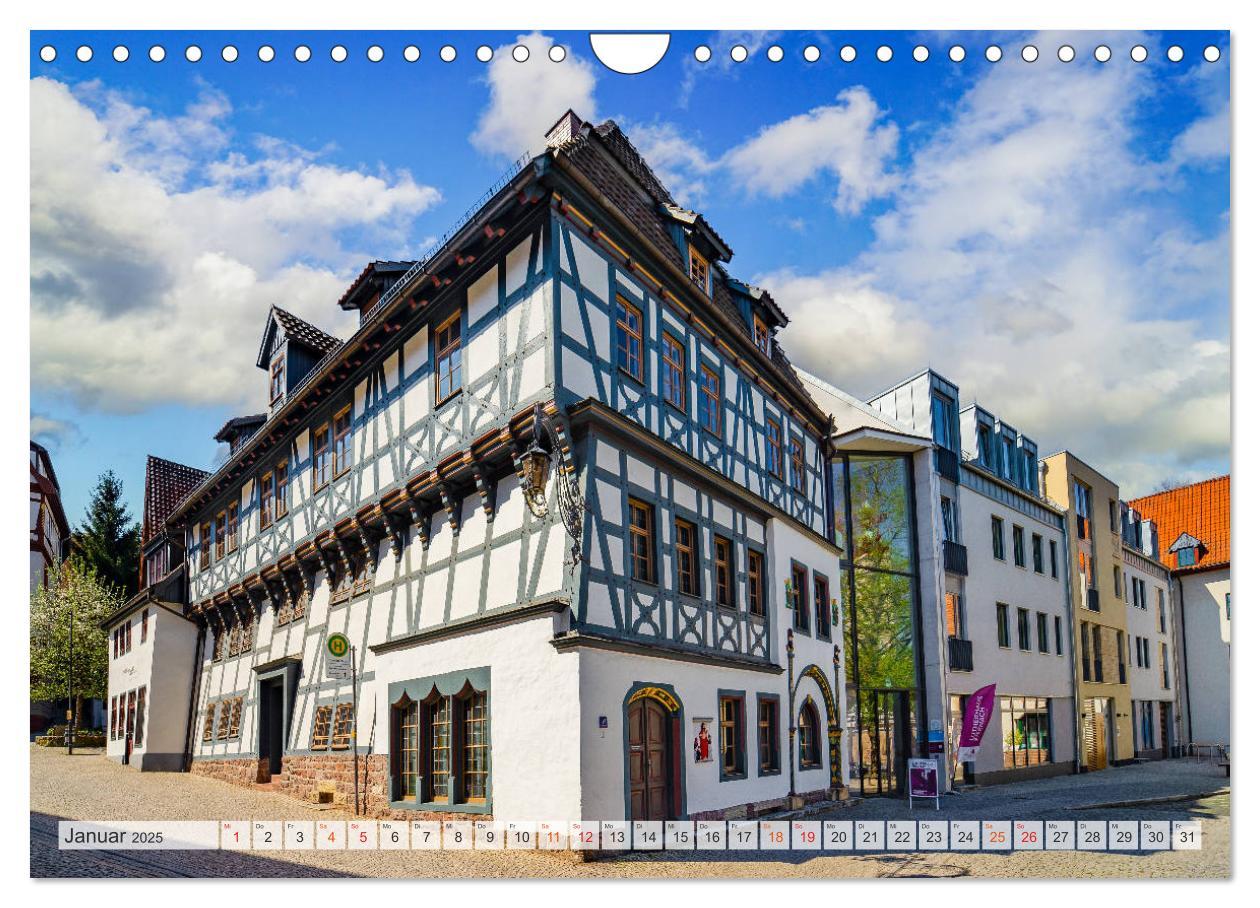 Bild: 9783435238101 | Eisenach Impressionen (Wandkalender 2025 DIN A4 quer), CALVENDO...