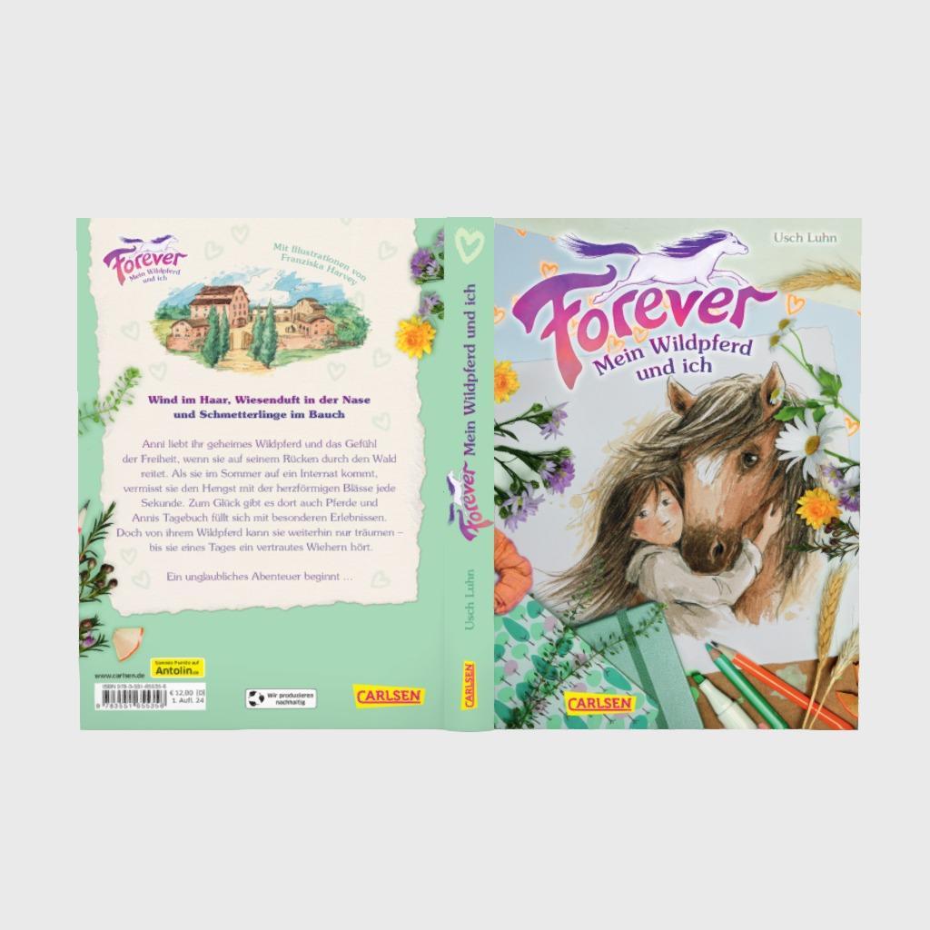 Bild: 9783551655356 | Forever 1: Forever. Mein Wildpferd und ich | Usch Luhn | Buch | 176 S.