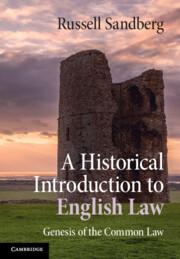 Cover: 9781107462731 | A Historical Introduction to English Law | Genesis of the Common Law