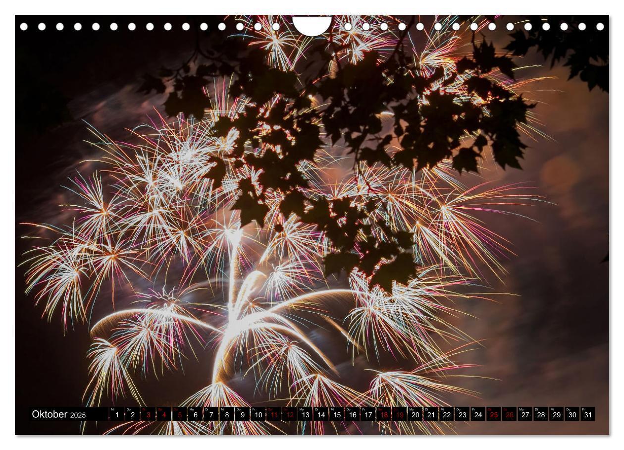 Bild: 9783435063017 | Feuerwerk - Kunstwerke am Himmel (Wandkalender 2025 DIN A4 quer),...