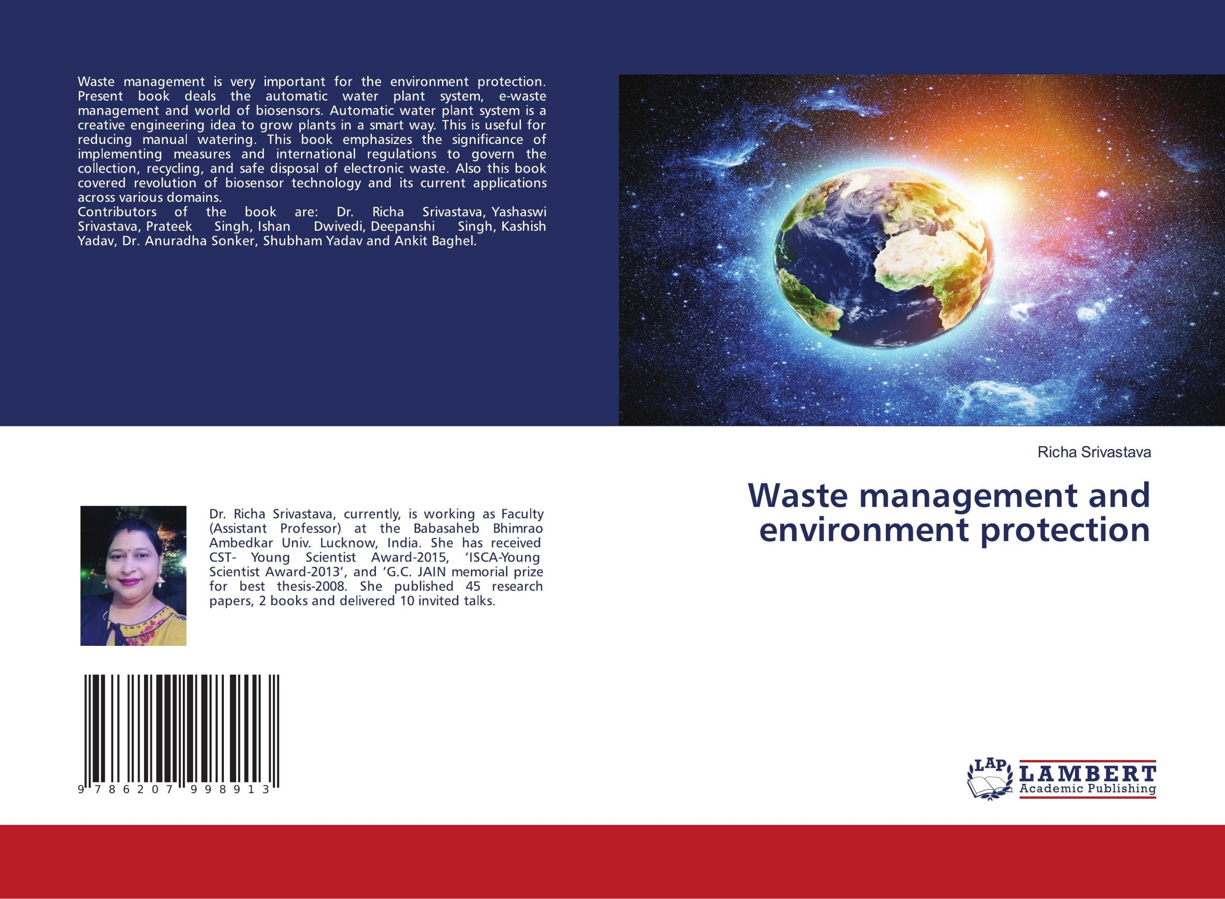 Cover: 9786207998913 | Waste management and environment protection | Richa Srivastava | Buch