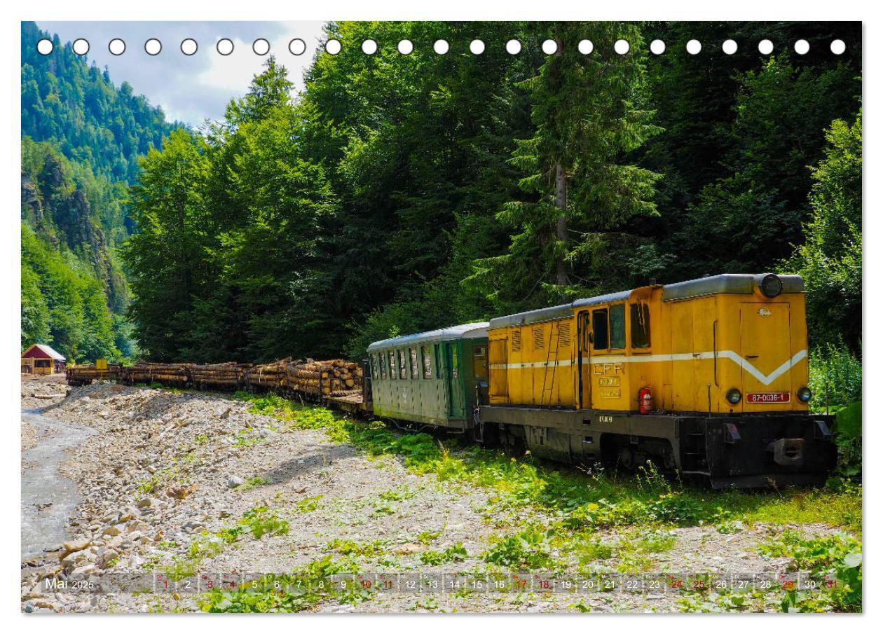 Bild: 9783435434473 | Waldbahnen in Rumänien - Die letzten Mocanitas (Tischkalender 2025...