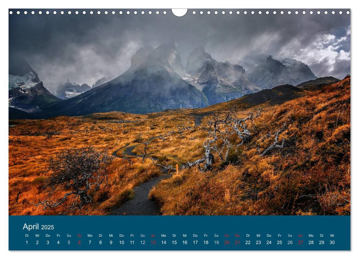 Bild: 9783435608102 | Farbenfrohes Patagonien (Wandkalender 2025 DIN A3 quer), CALVENDO...