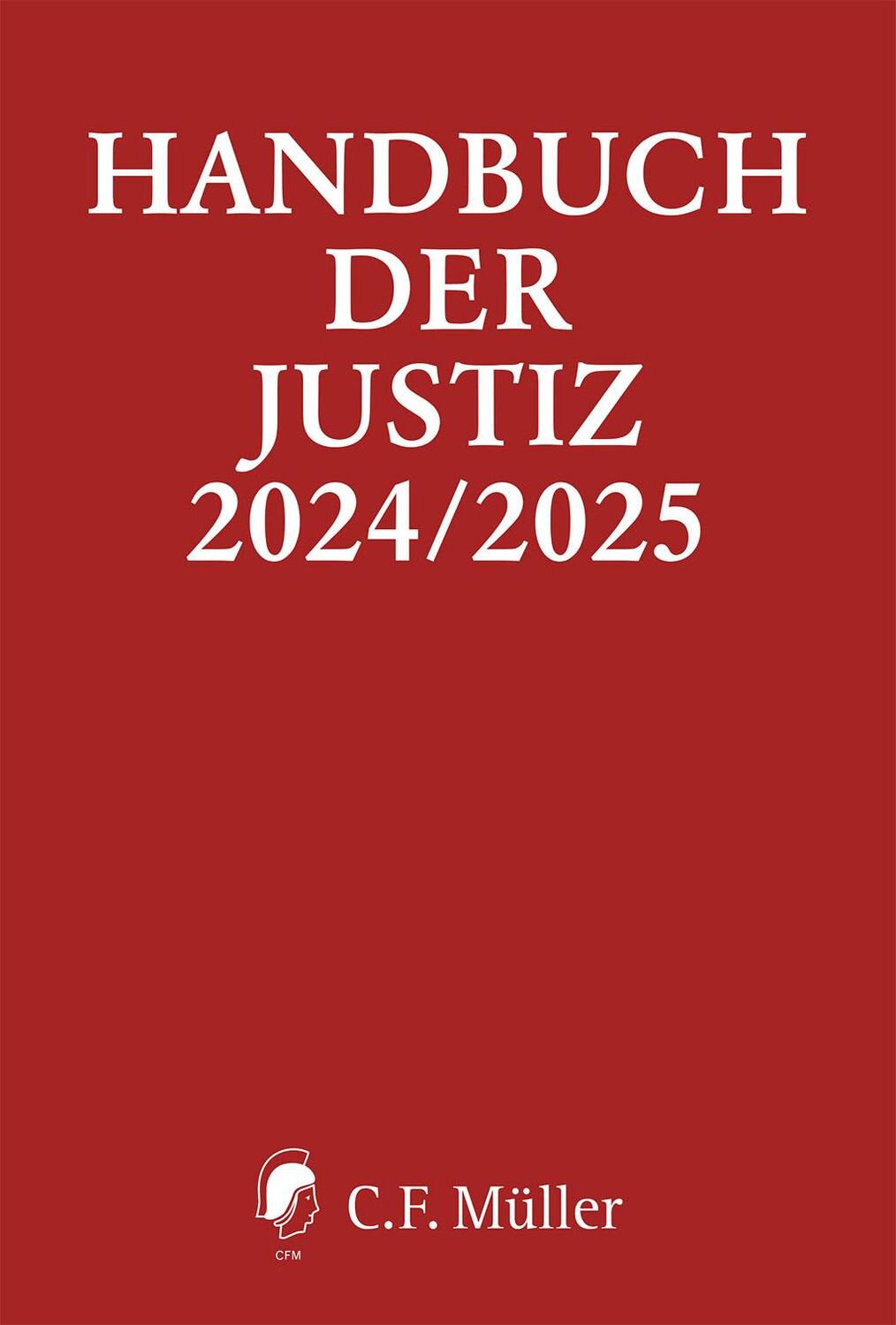 Cover: 9783811460669 | Handbuch der Justiz 2024/2025 | Deutscher Richterbund | Buch | 896 S.