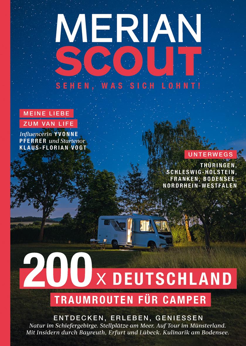 Cover: 9783834233721 | MERIAN Scout 19 - 200 x Deutschland für Camper | Jahreszeiten Verlag