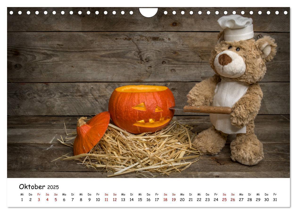 Bild: 9783435254767 | Eddy, der Teddy (Wandkalender 2025 DIN A4 quer), CALVENDO...