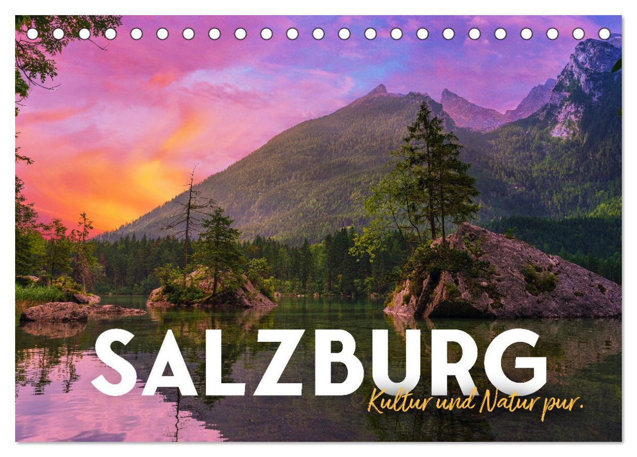 Cover: 9783383887574 | Salzburg - Kultur und Natur pur. (Tischkalender 2025 DIN A5 quer),...