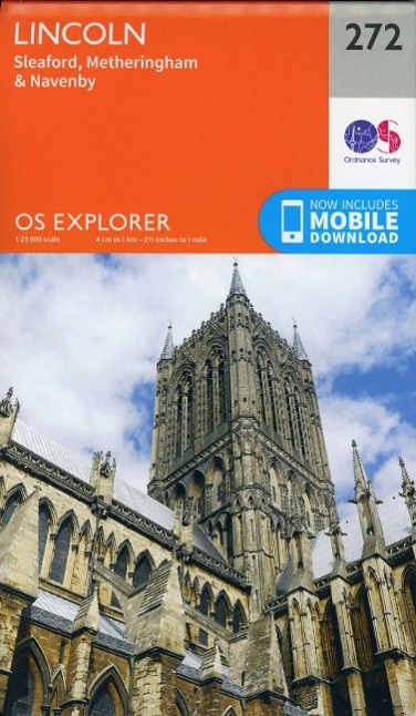 Cover: 9780319244692 | Lincoln | Ordnance Survey | (Land-)Karte | Karte/Landkarte | Englisch