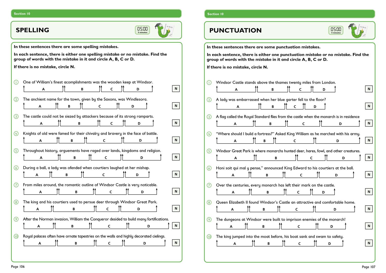 Bild: 9780008562588 | 11+ Comprehension and Spelling, Punctuation &amp; Grammar Support and...