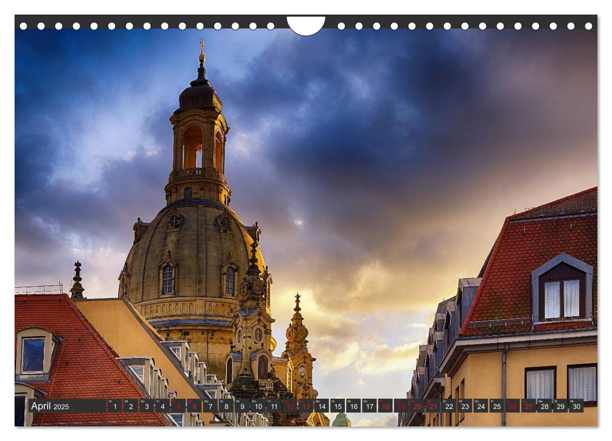 Bild: 9783435734870 | Dresden - Die Frauenkirche (Wandkalender 2025 DIN A4 quer),...