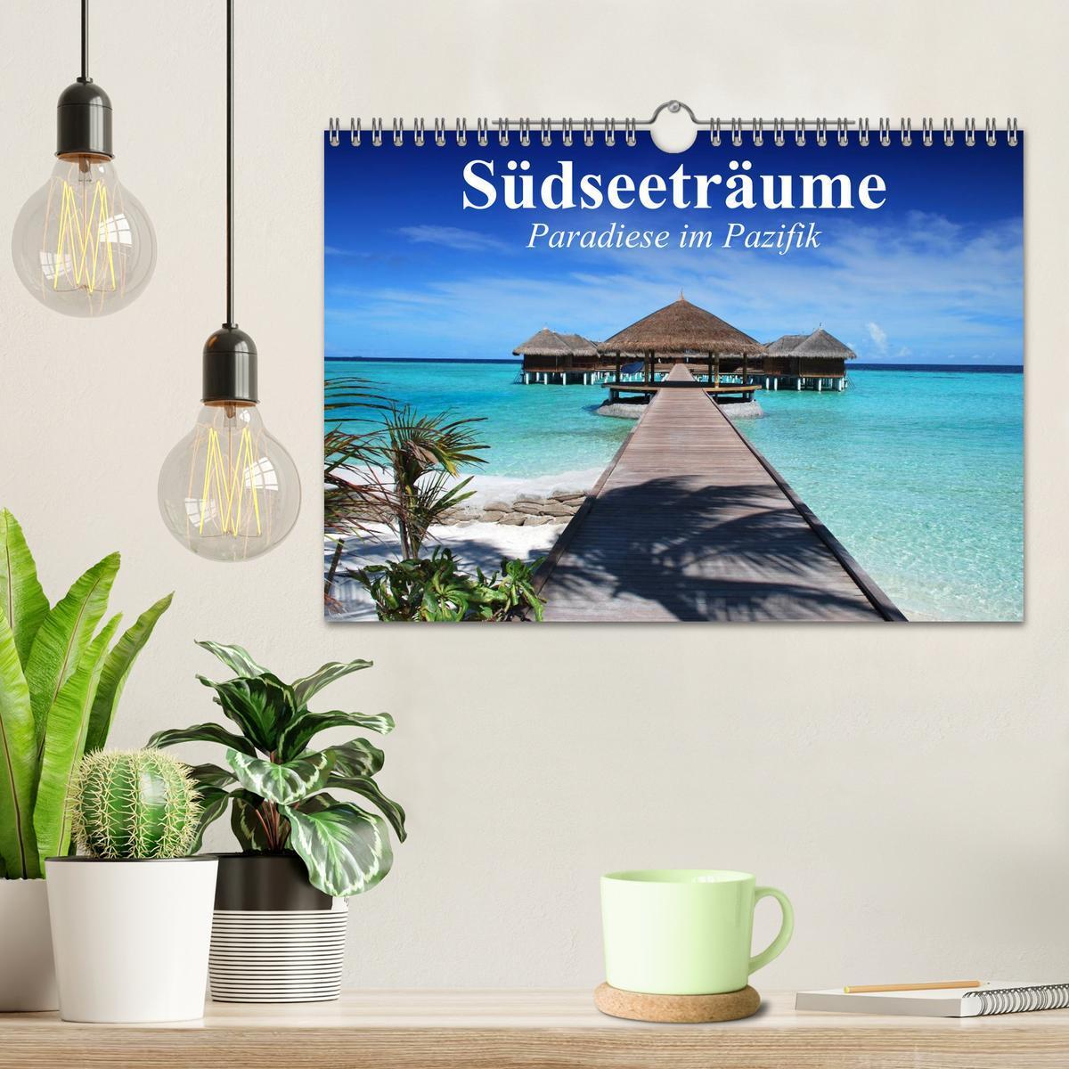 Bild: 9783435624164 | Südseeträume. Paradiese im Pazifik (Wandkalender 2025 DIN A4 quer),...