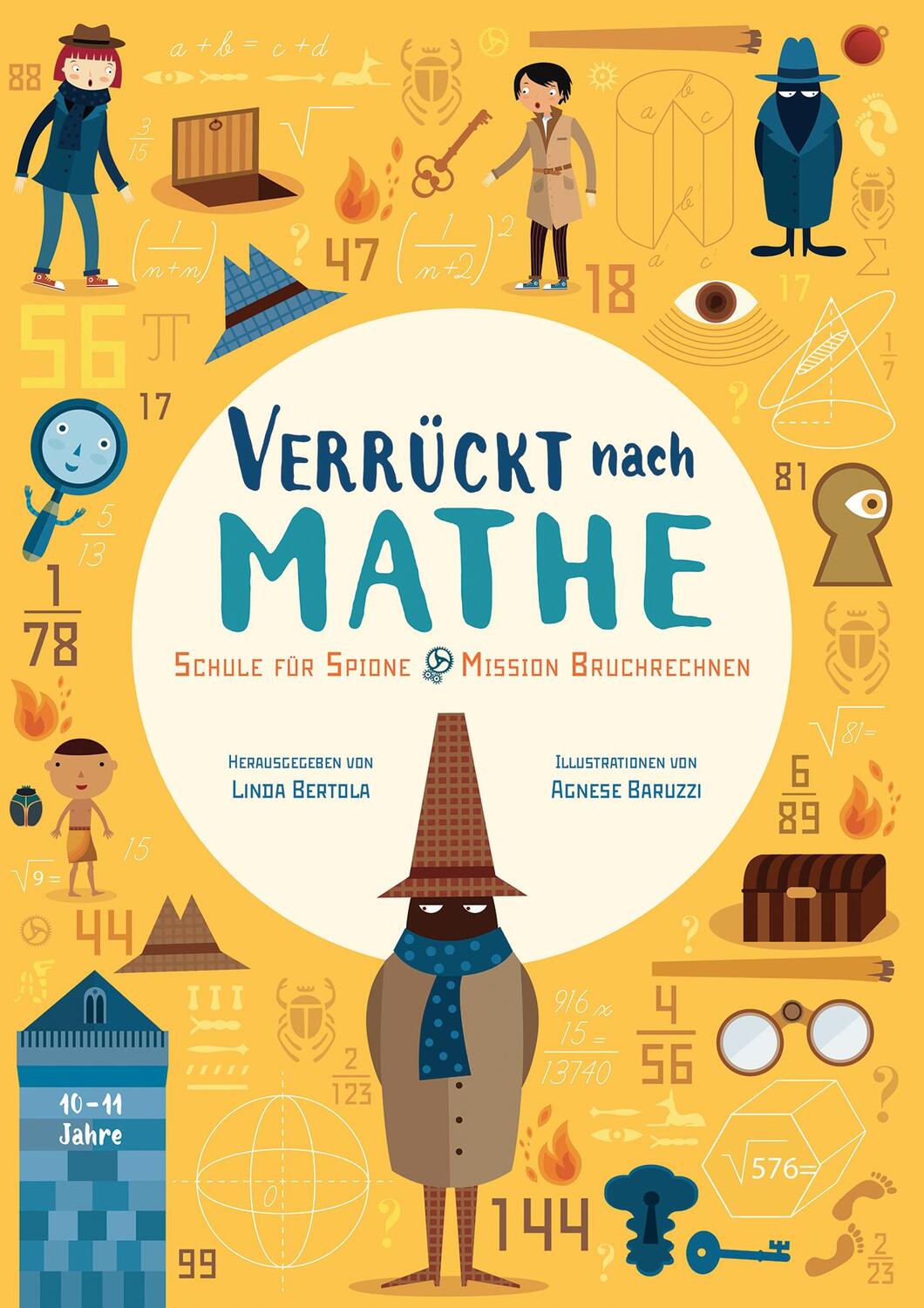 Cover: 9788863123166 | Schule für Spione. Mission Bruchrechnen | Verrückt nach Mathe | Buch