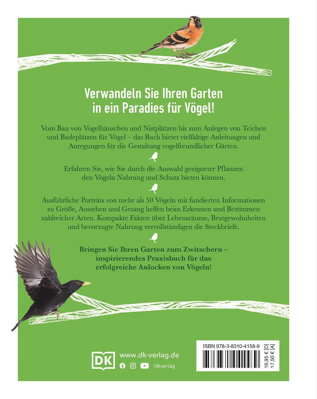 Rückseite: 9783831041589 | So locke ich Vögel in meinen Garten | Dan Rouse | Buch | 192 S. | 2021