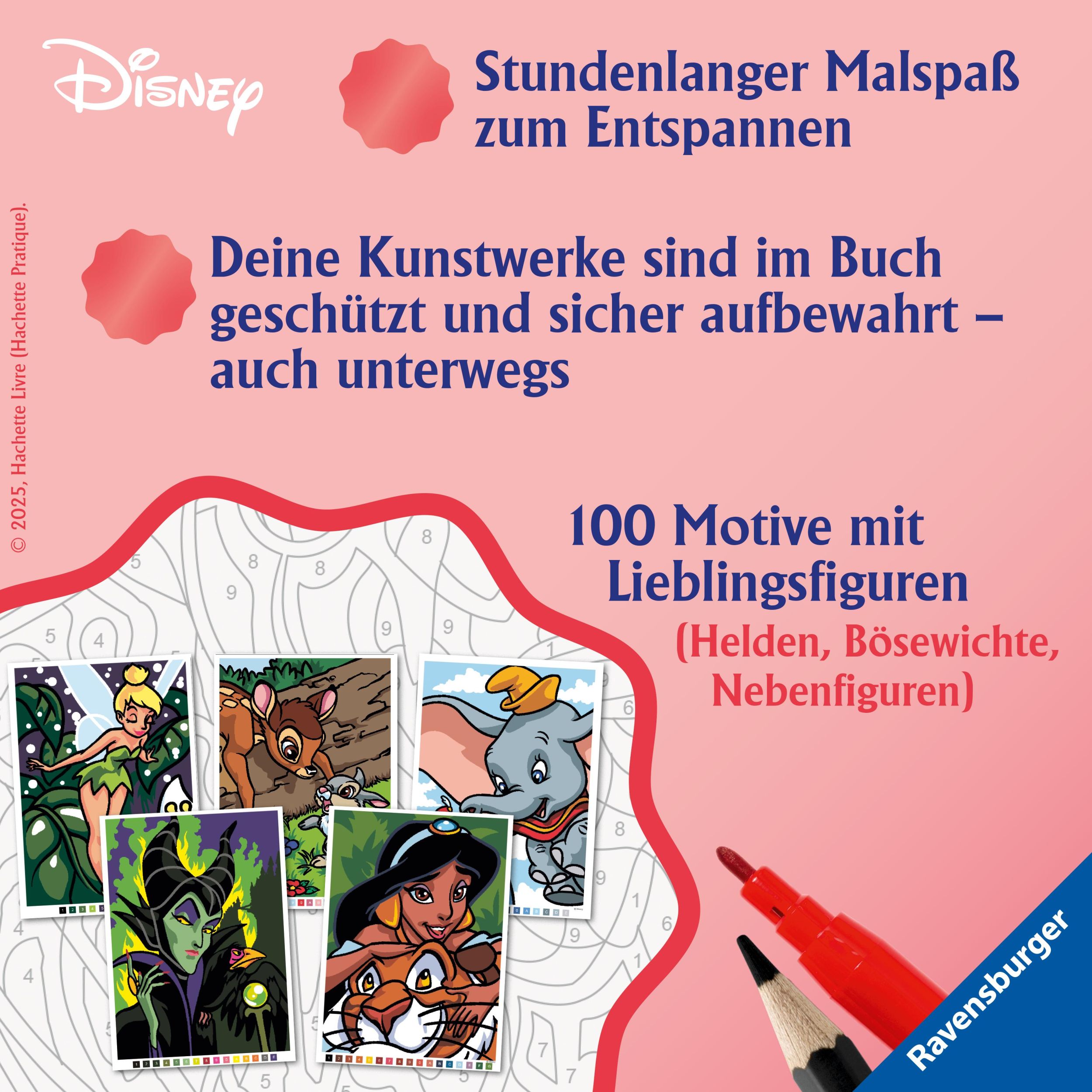 Bild: 9783473498321 | Malen nach Zahlen Disney: Classics - Disney Malbuch für Erwachsene...