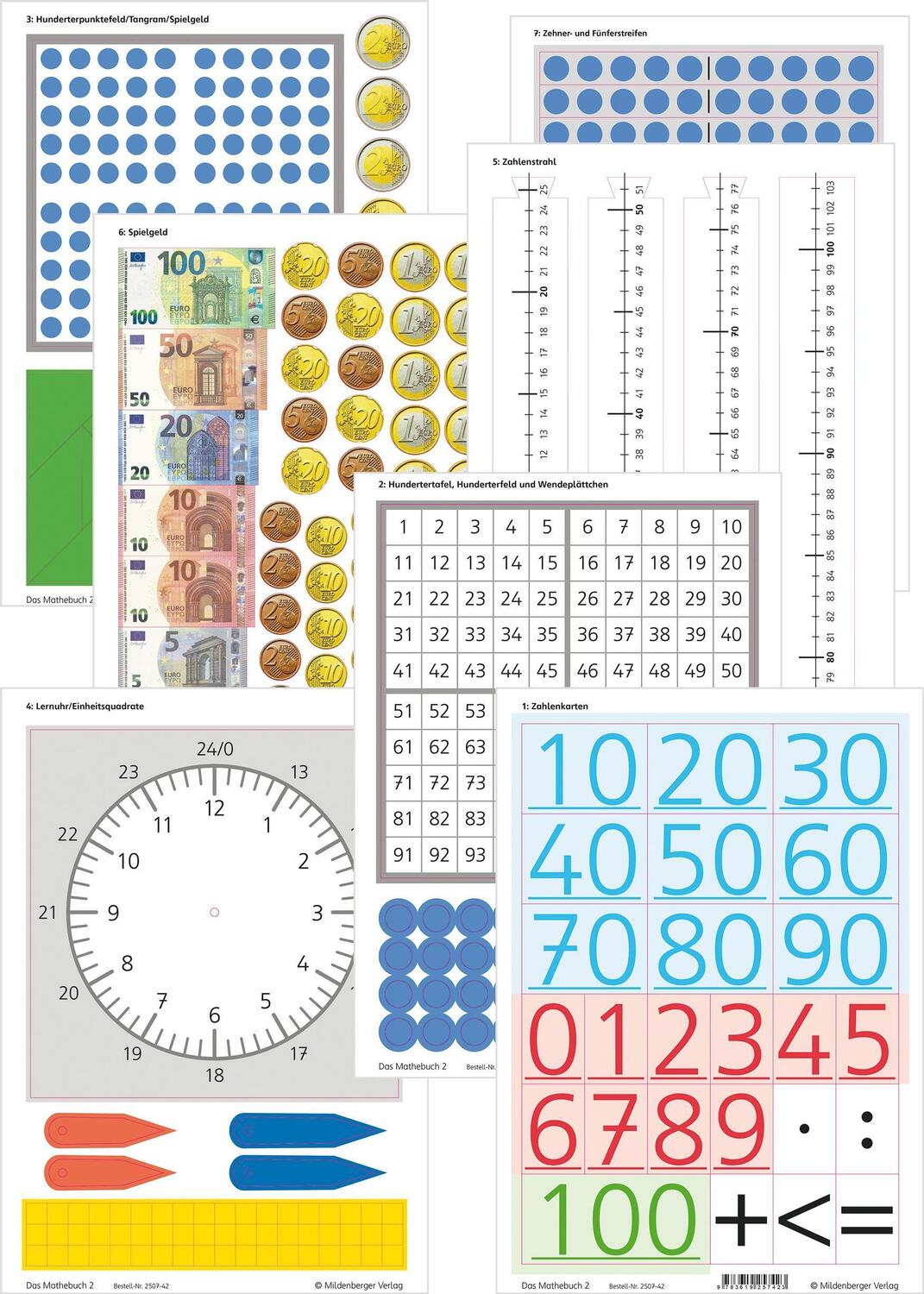 Cover: 9783619257423 | Das Mathebuch 2 Neubearbeitung - Arbeitsmaterial | Höfling (u. a.)