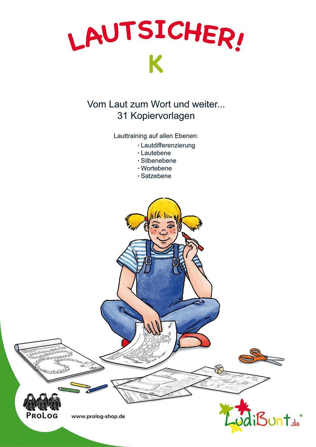 Cover: 9783935204699 | Lautsicher K - Kopiervorlagen | Kopiervorlagen zum Wortschatztraining