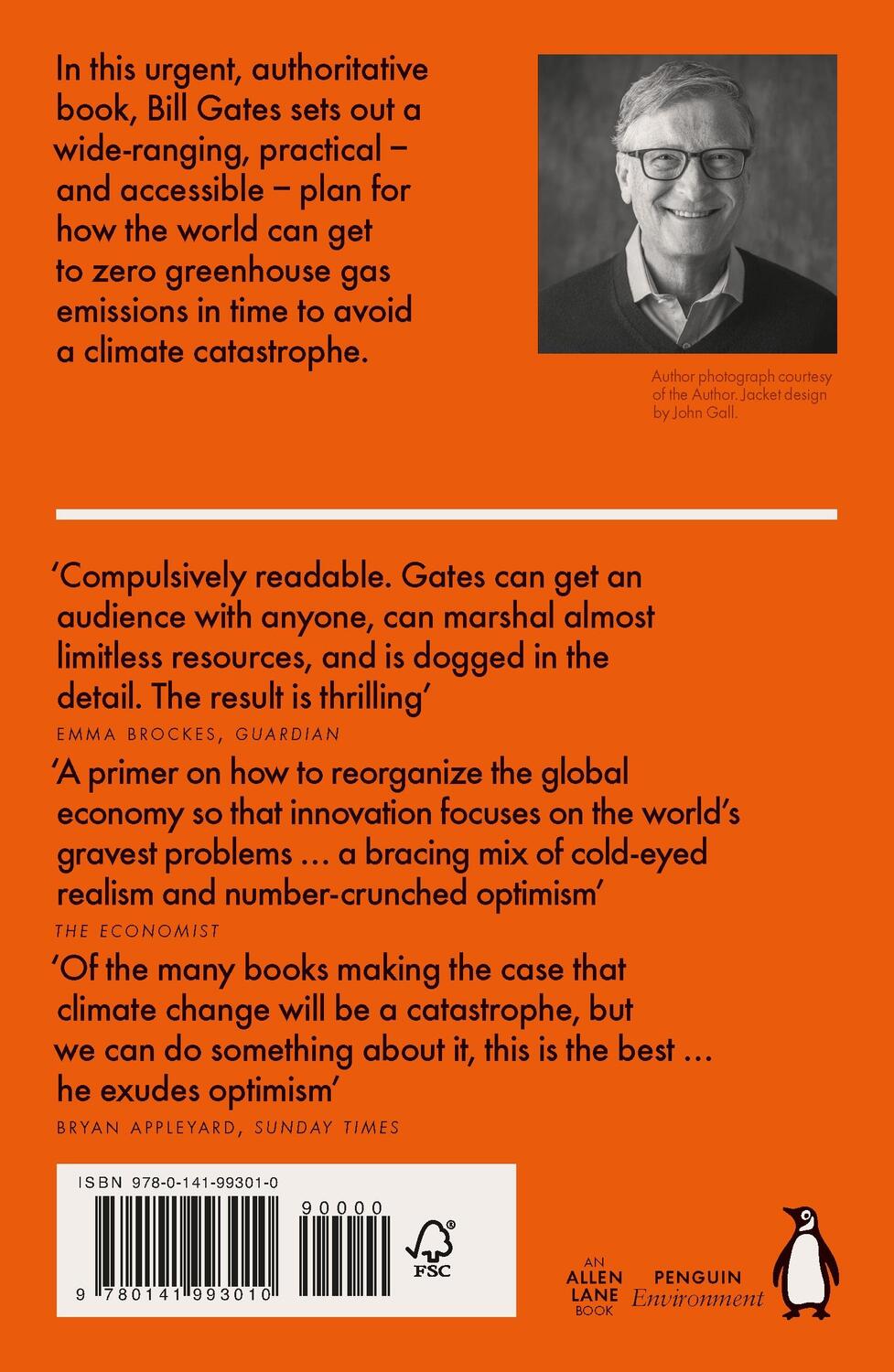 Rückseite: 9780141993010 | How to Avoid a Climate Disaster | Bill Gates | Taschenbuch | 258 S.