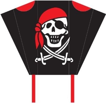 Cover: 4031169122308 | Invento 100092 - Pocket Sled Jolly Roger, Mini-Kinderdrachen | Deutsch