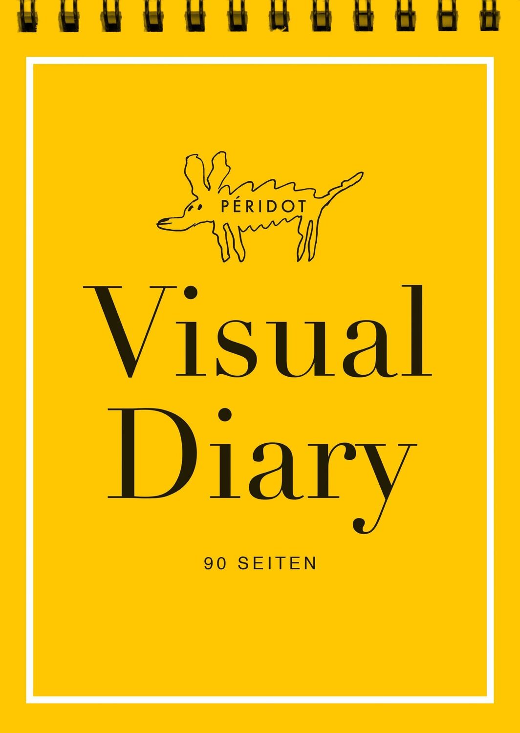 Cover: 9783910387003 | VISUAL DIARY (New-York-Gelb) | Ferdinand Lutz | Taschenbuch | 96 S.