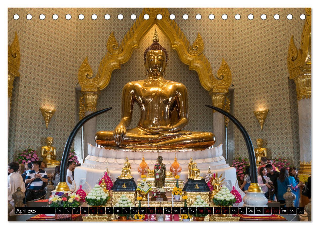 Bild: 9783435382101 | Bangkok - Thailand (Tischkalender 2025 DIN A5 quer), CALVENDO...