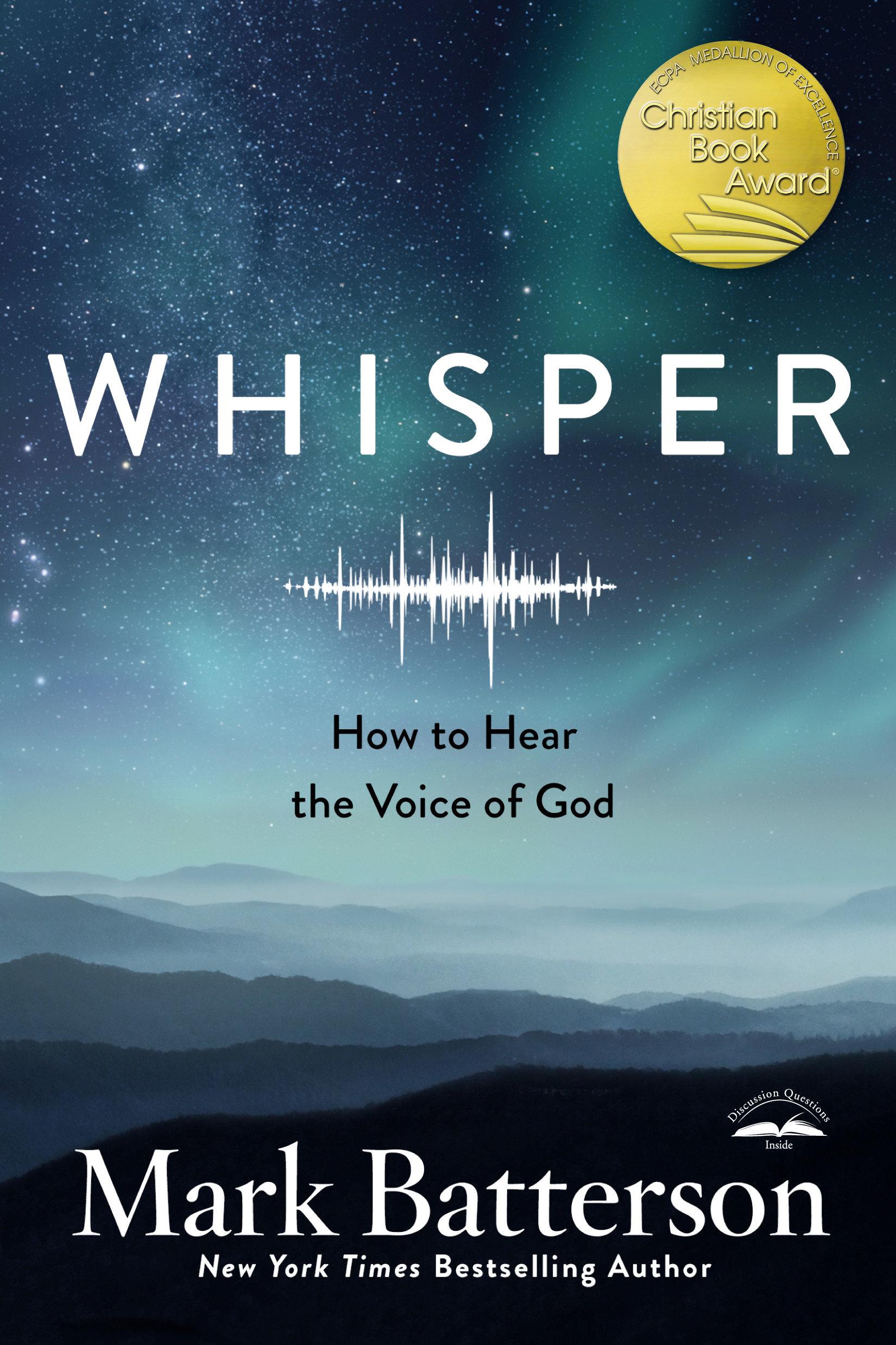 Cover: 9780735291102 | Whisper | How to Hear the Voice of God | Mark Batterson | Taschenbuch