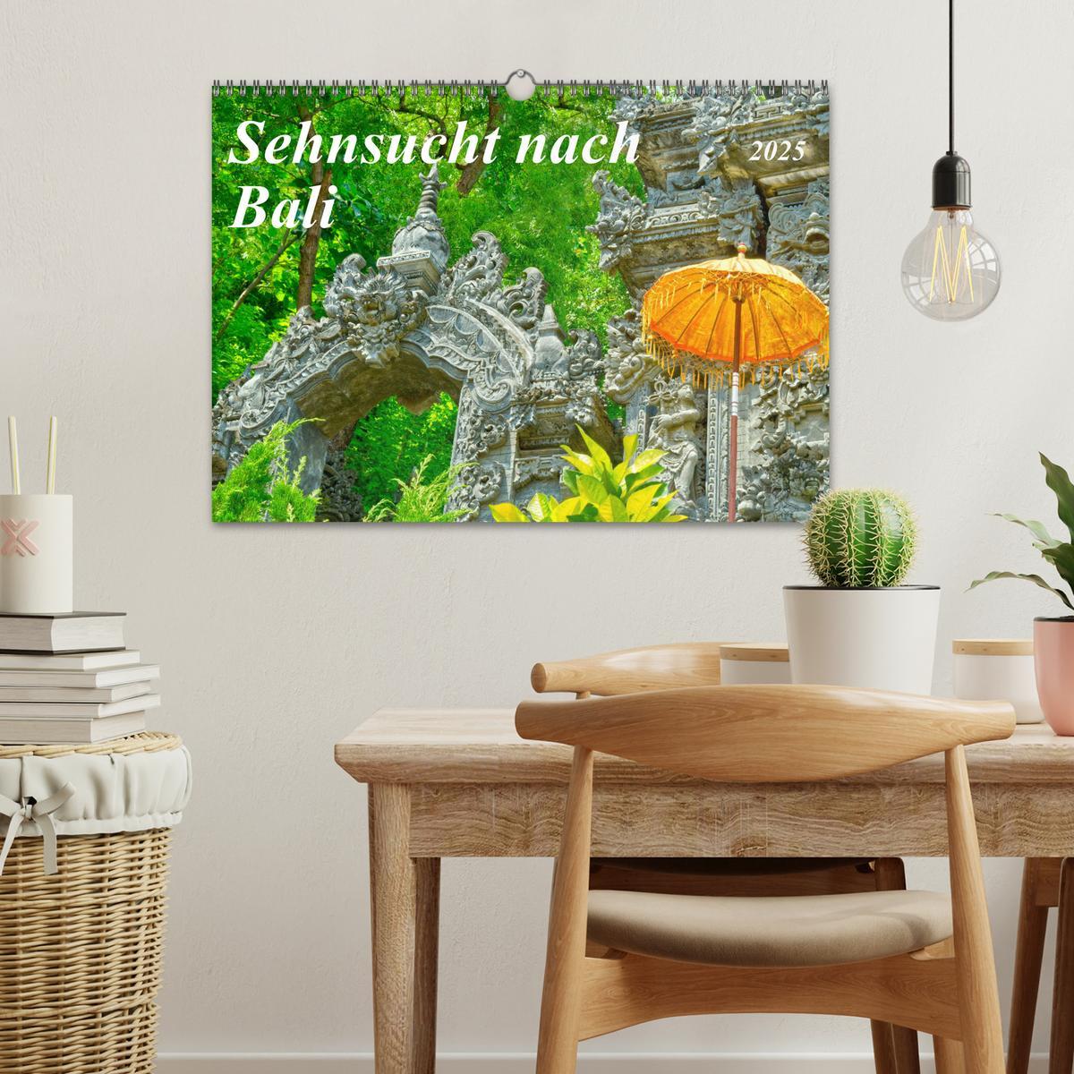 Bild: 9783435128143 | Sehnsucht nach Bali (Wandkalender 2025 DIN A3 quer), CALVENDO...