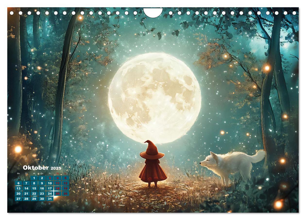 Bild: 9783457245583 | Zauber zur Mitternacht (Wandkalender 2025 DIN A4 quer), CALVENDO...