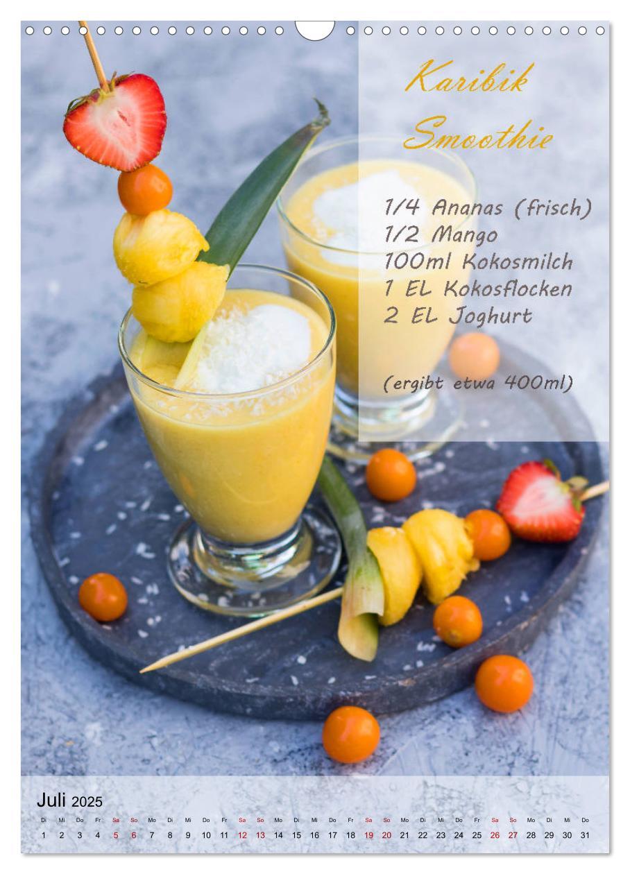 Bild: 9783435985548 | Smoothies zum Selbermachen (Wandkalender 2025 DIN A3 hoch),...