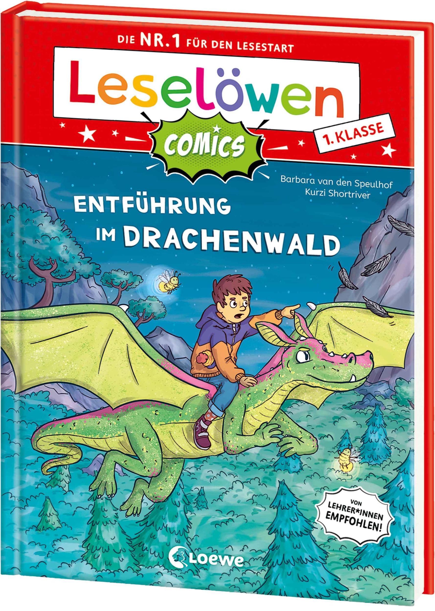 Cover: 9783743218536 | Leselöwen Comics 1. Klasse - Entführung im Drachenwald | Speulhof