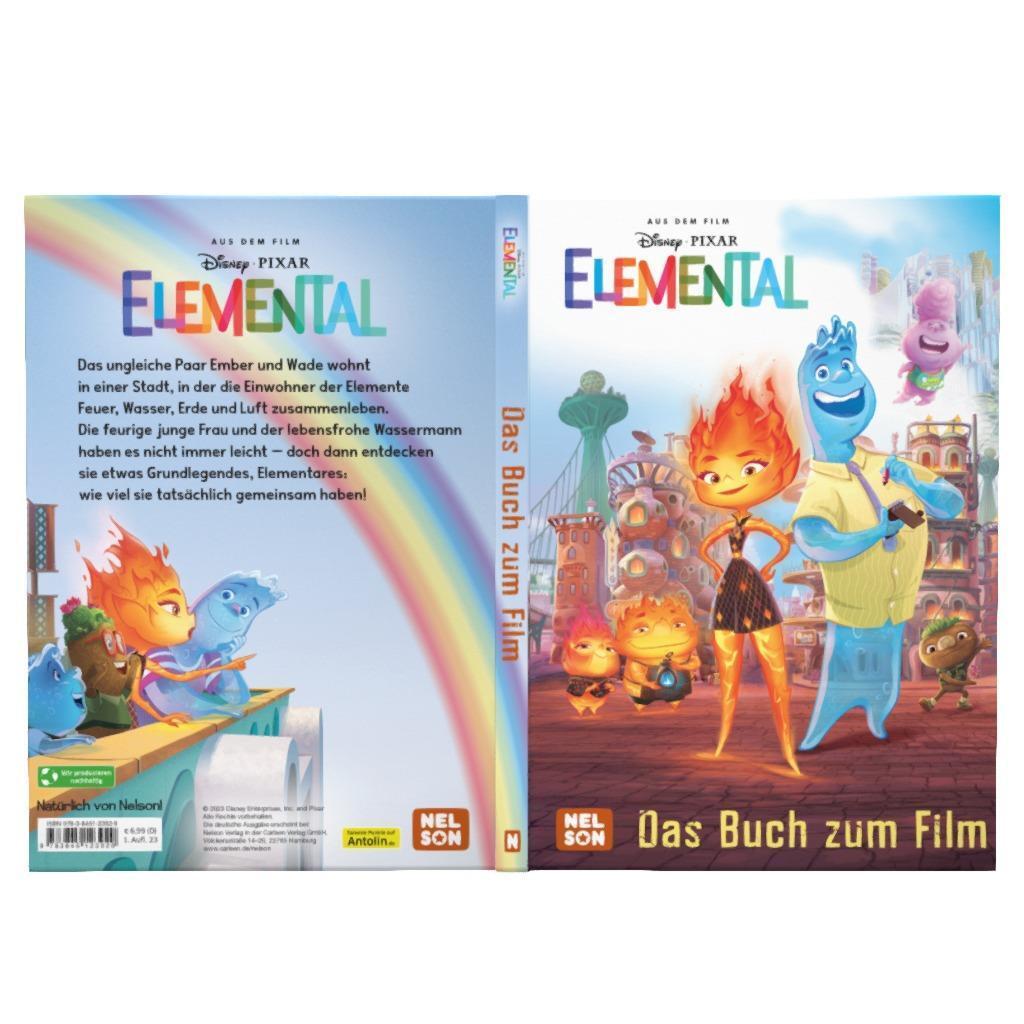 Bild: 9783845123929 | Disney Filmbuch zum Vorlesen: Elemental | Constanze Steindamm | Buch