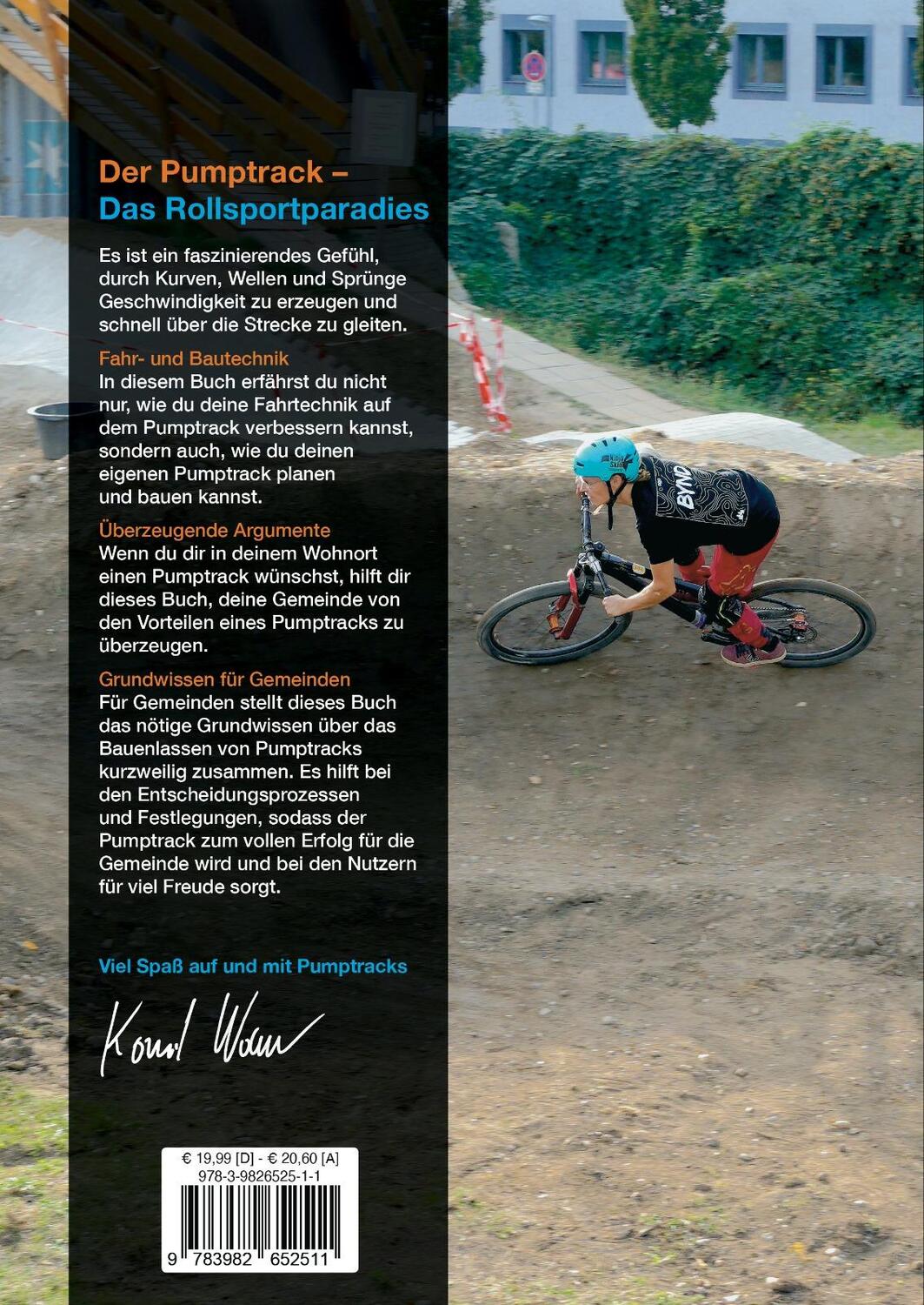 Bild: 9783982652511 | Das Pumptrack-Buch | Konrad Wauer | Taschenbuch | 128 S. | Deutsch