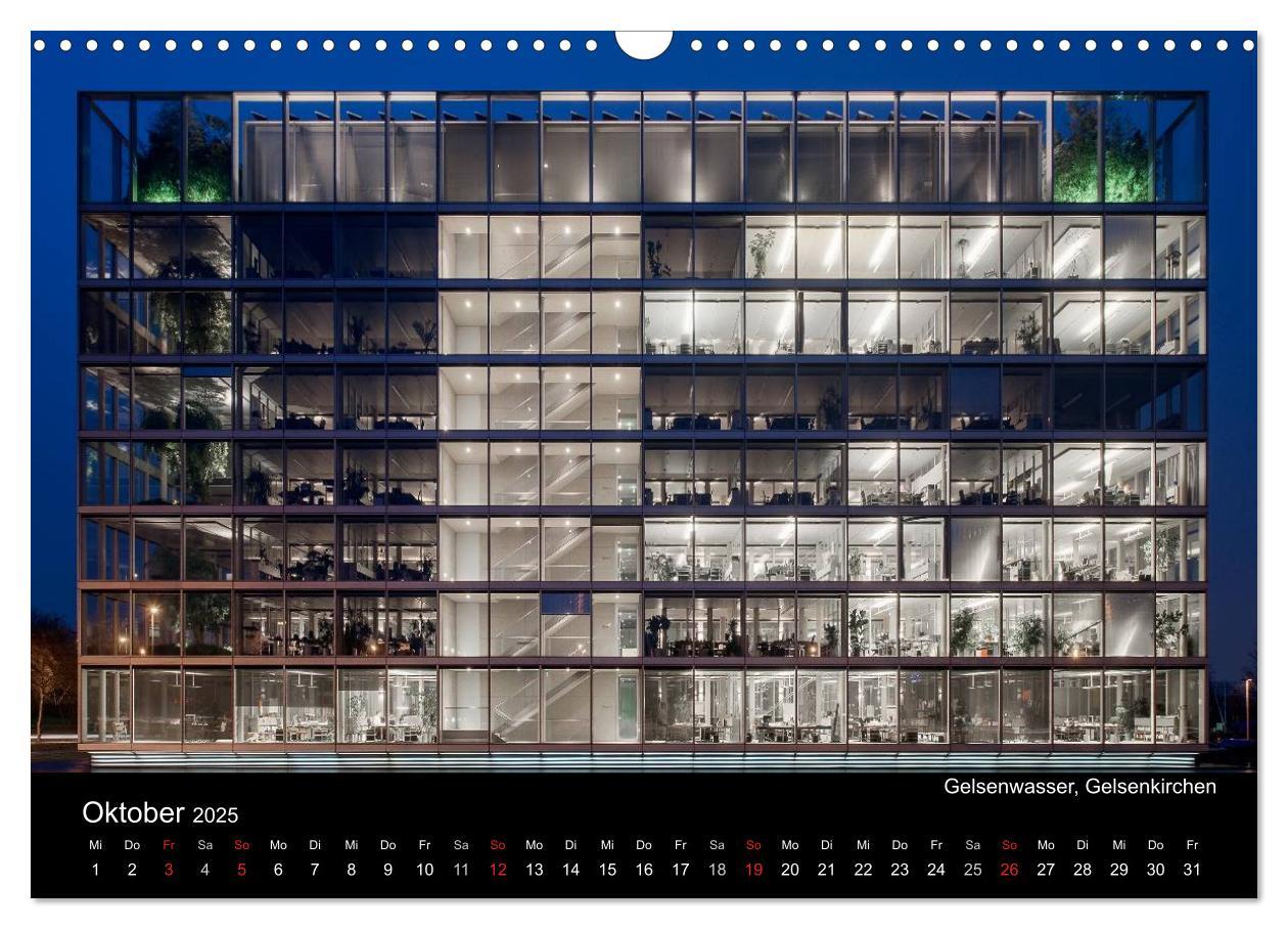 Bild: 9783435730001 | Ruhrlights II - Nachtlichter des Ruhrgebietes (Wandkalender 2025...