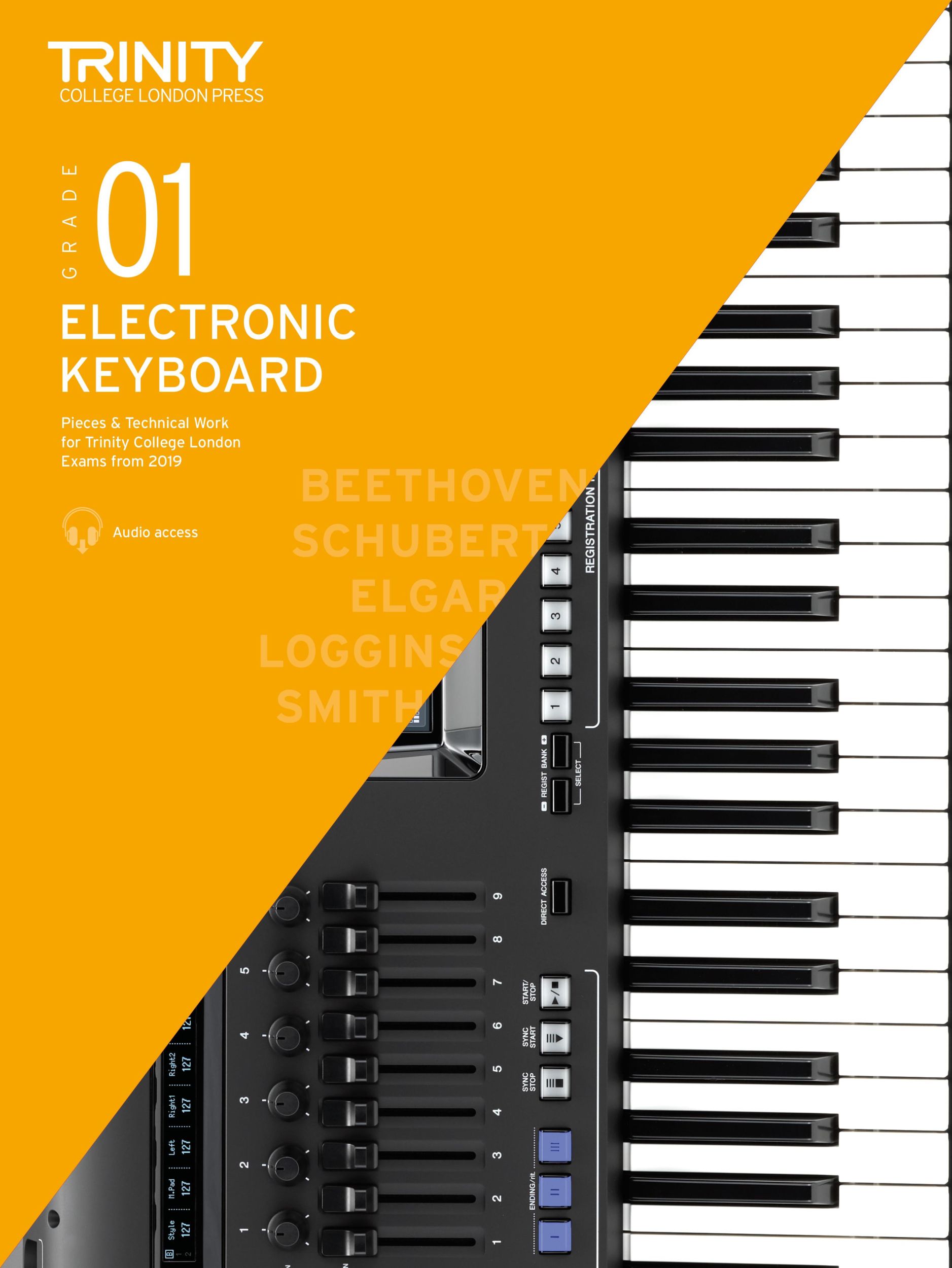 Cover: 9780857367785 | Electronic Keyboard Exam Pieces &amp; Technical Work 2019-2022: Grade 1