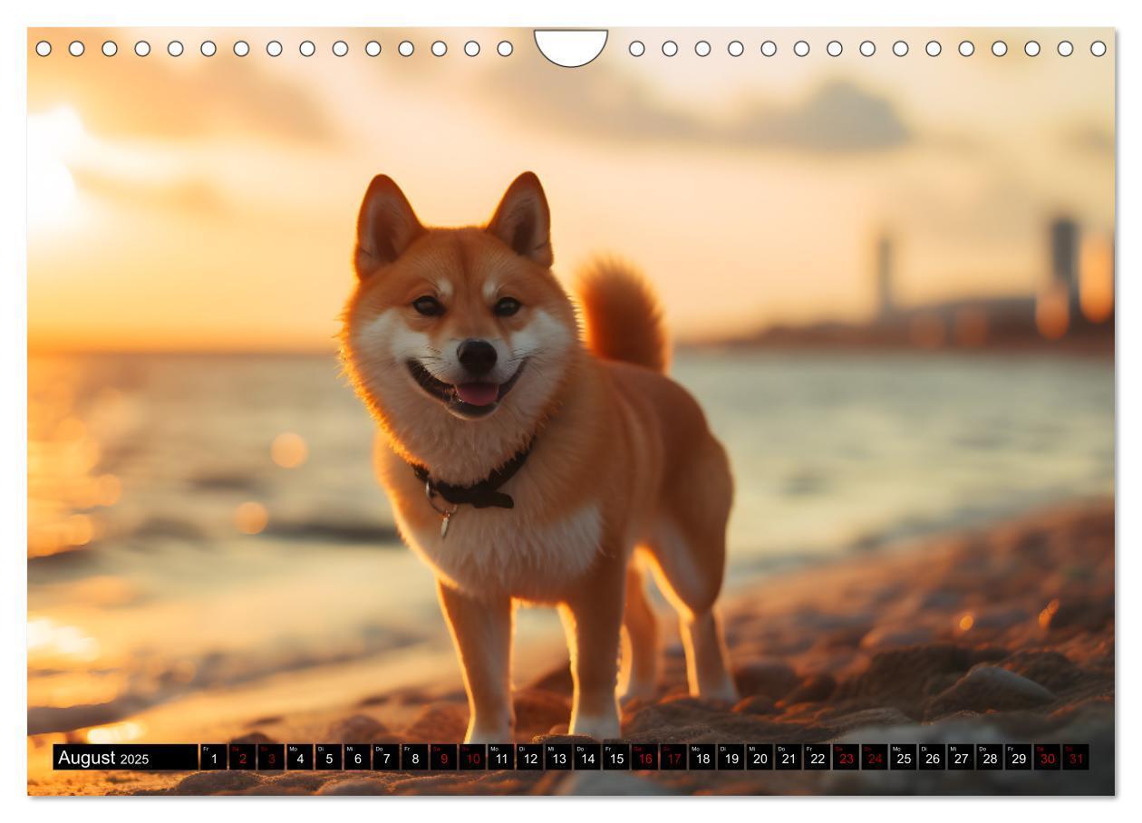 Bild: 9783383843754 | Shiba Inu - Stolz und Anmut (Wandkalender 2025 DIN A4 quer),...