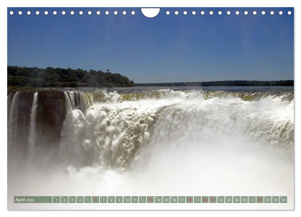 Bild: 9783435717736 | Mein Südamerika, mein Iguazu (Wandkalender 2025 DIN A4 quer),...