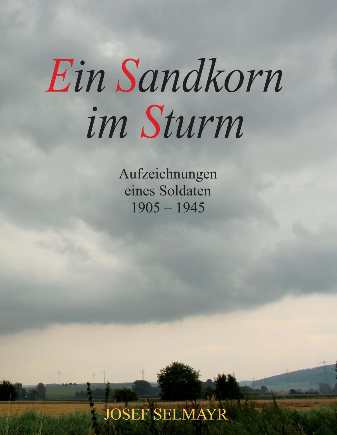 Cover: 9783741209994 | Ein Sandkorn im Sturm | Aufzeichnungen eines Soldaten 1905 - 1945