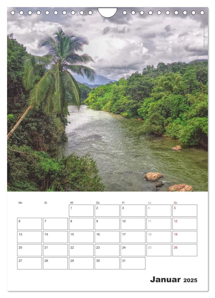 Bild: 9783457051498 | Sri Lanka 2025 - Exotisches Paradies - Jahresplaner (Wandkalender...