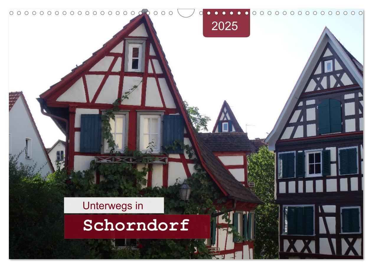 Cover: 9783435440917 | Unterwegs in Schorndorf (Wandkalender 2025 DIN A3 quer), CALVENDO...